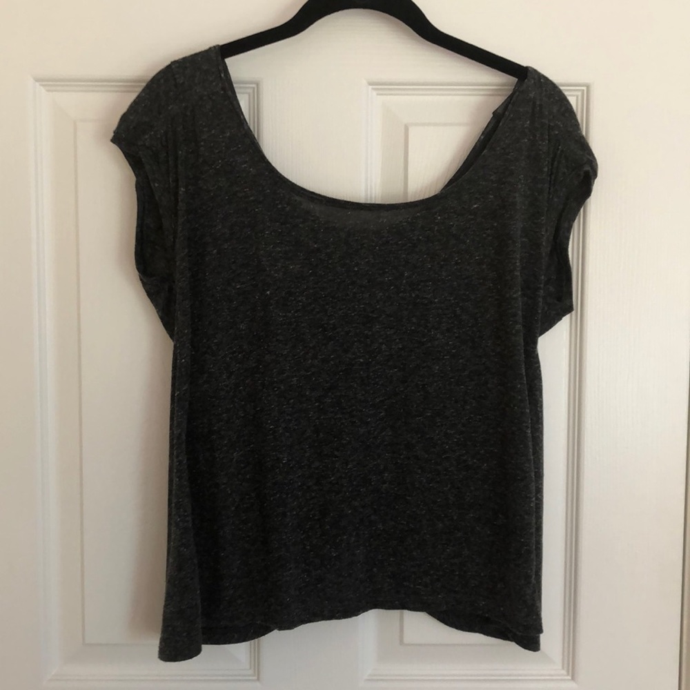 Gray American eagle top M